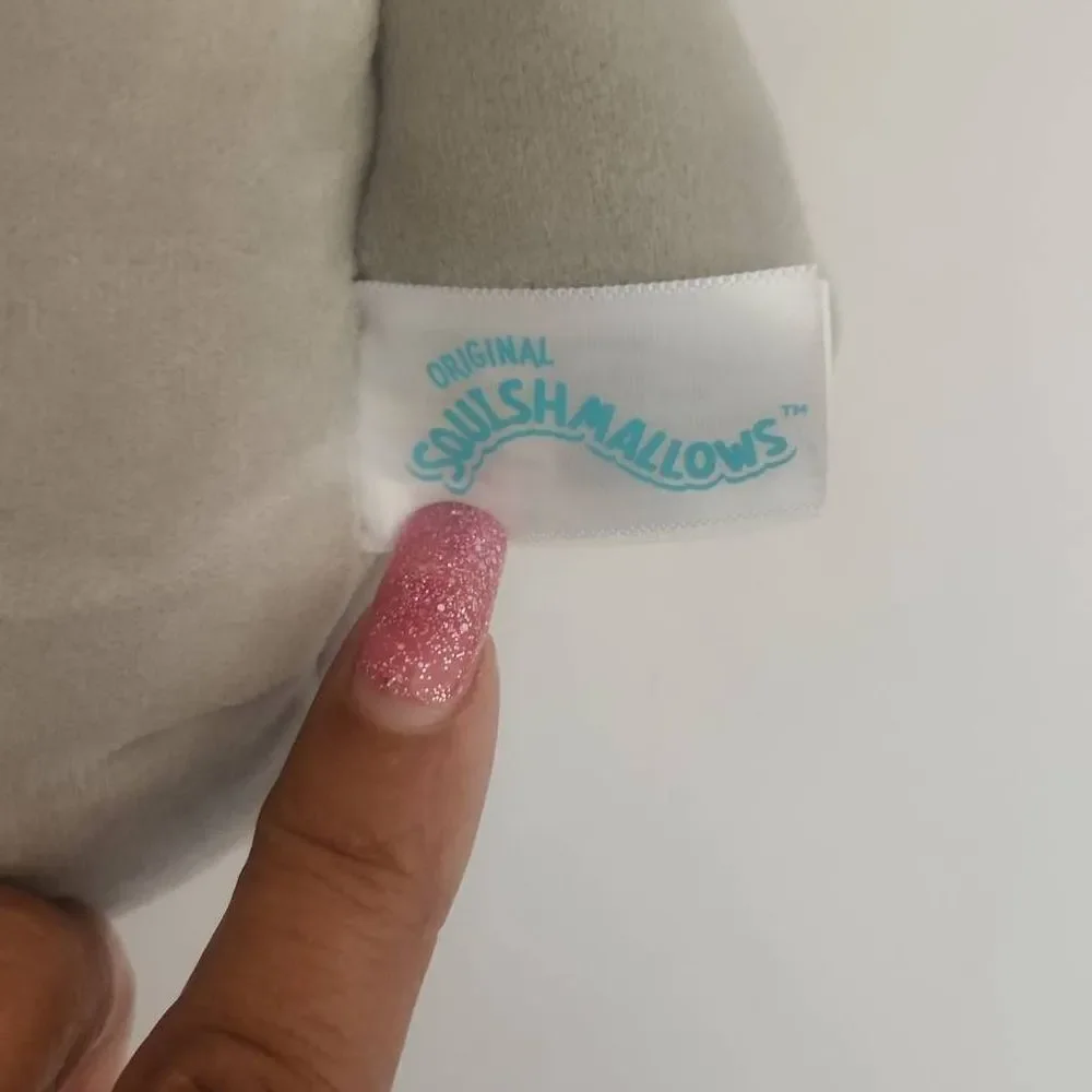 Squishmallow 8" Gordon Shark eating Watermelon Soft Summer Fun Plush, NEW - Picture 4 of 6